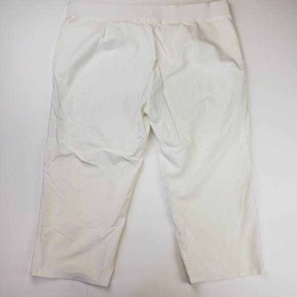 Eileen Fisher white capri pants size XL - Picture 5 of 9